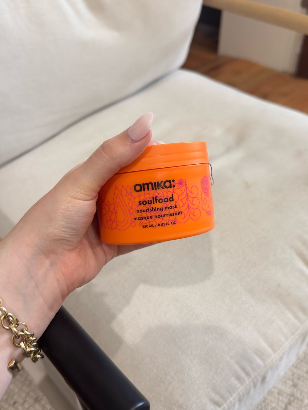 amika Soulfood Nourishing Mask — Bright Orange